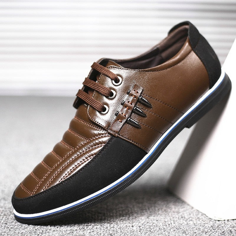 New Men's Fashion Leather Casual Loafers