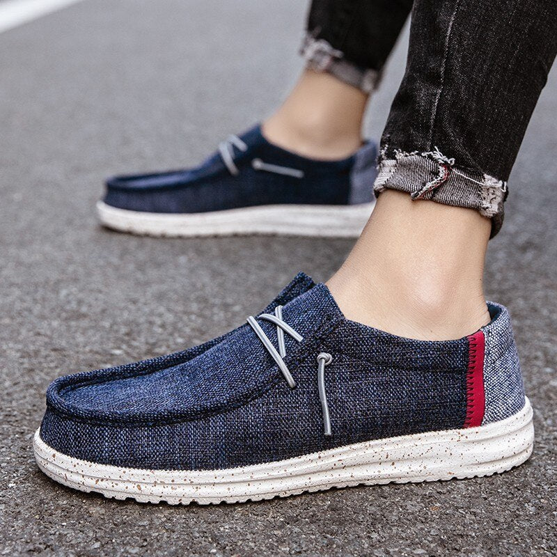 Men's Casual Denim Canvas Shoes