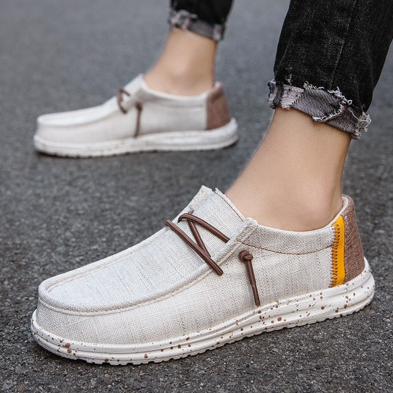 Men's Casual Denim Canvas Shoes